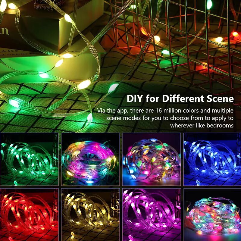 DreamGlow Strip - LED String Fairy Lights